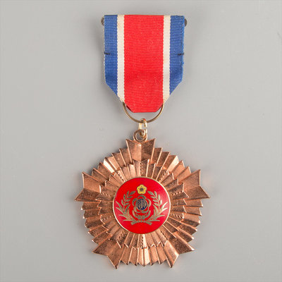 YUCD銅質102年--後備軍人--榮譽徽章(罕見無證書)201106-6