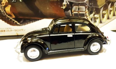 《廣寶閣》KKL-007日本合金玩具車 KlNSMRAT出品 回力1/32 福斯 經典金龜車 180