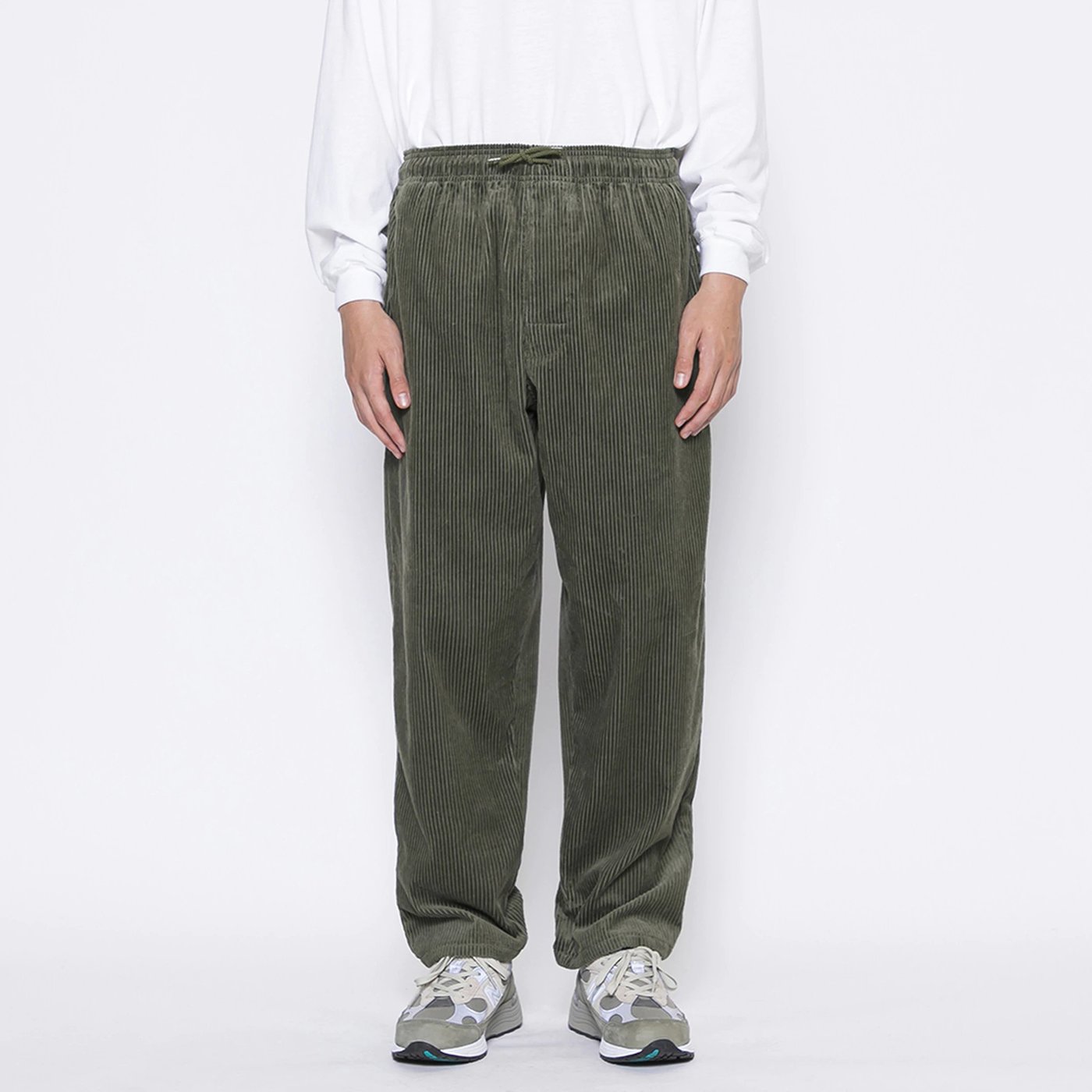 WTAPS｜CHEF TROUSERS COTTON CORDUROY｜BK sRgMq-m85104212934 - ワークパンツ/カーゴパンツ