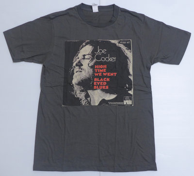 【Mr.17】 Joe Cocker 喬科克爾 滾樂 爵士 短袖 刷舊復古風T恤 T-SHIRT (BR136)