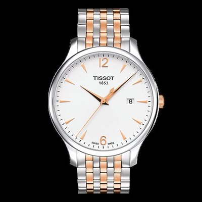 Tissot 天梭俊雅系列鋼帶石英男腕錶 T0636102203701