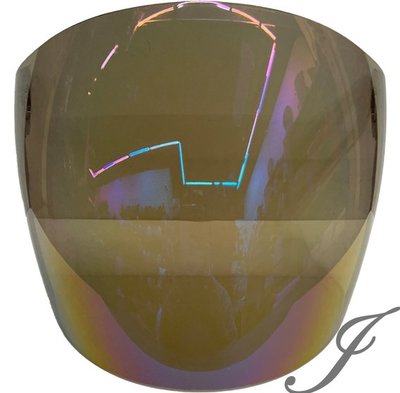 《JAP》瑞獅 ZEUS 202D 原廠專用電鍍五彩鏡片 半罩 安全帽