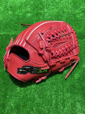 棒球世界全新SSK硬式棒壘球手套內野手DWG3423C紅色特價內網