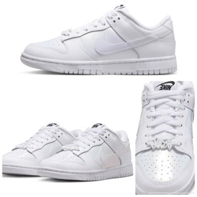 W NIKE DUNK LOW SE 彩虹 白 珍珠 仙女 休閒 FD8683-100 女鞋