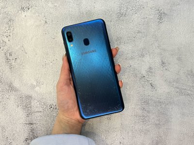 🌚嚴選二手機 Samsung A20 3+32G 藍