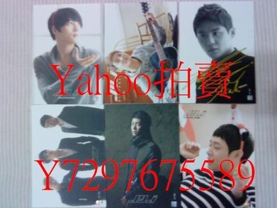 東方神起JYJ COLLECTION CARD官方套卡/簽名卡 金在中.朴有天.金俊秀