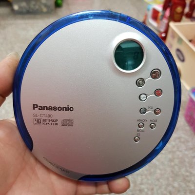 Panasonic 日製 CD 隨身聽 SL-CT490 訊源 撥放器 CD 隨身聽 正常 燒錄片可讀 老機音質好 非 MP3 JVC JBL MOREL Q箱