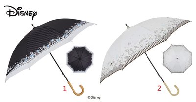 迪士尼Disney《現貨》日本小川~愛麗絲~雨晴兼用 抗UV 手開直傘 雨傘 長傘~日本正品~共2款~心心小舖
