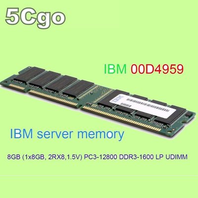 5Cgo【權宇】IBM 00D4958 8G 8GB DDR3-1333 X3200 X3250 X3400 M4 含稅
