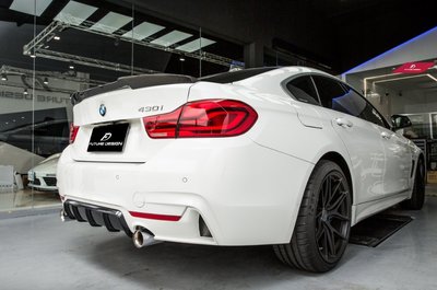 【政銓企業有限公司】BMW F36 FUTURE DESIGN卡夢 尾翼 鴨尾 4門專用 現貨420 428 435