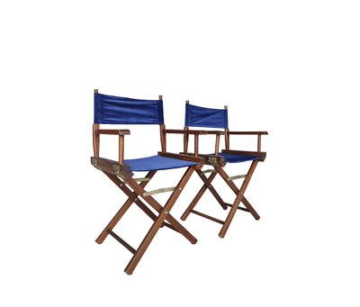 【 BRASS PARK銅公園】歐洲古董導演椅 復古/二手老件/休閒椅/工作椅/單人沙發/ 主人椅/玄關椅/書桌椅