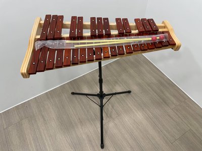 【六絃樂器】全新台灣製 32音木琴組 / 附琴槌 琴架 琴袋
