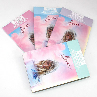 正版唱片 泰勒斯威夫特 Taylor Swift Lover 霉霉新專輯 CD+海報-樂樂