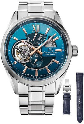 日本正版 ORIENT STAR 東方 RK-AV0122L 男錶 手錶 機械錶 附替換皮革錶帶 日本代購