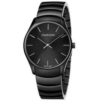 『中美鐘錶』可議價 Calvin Klein CK 男時尚簡約鋼帶手錶 ( K2G2G1B1)