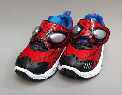 蜘蛛人電燈鞋 男童運動鞋 球鞋 Marvel Spider man 台灣製造 MNKX09202 藍