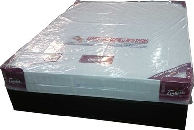 【生活家傢俱】KLT-6D 超值精選6尺二線雙人獨立筒床墊【台中家具】 彈簧床 防蟎 高碳鋼 偏軟 台灣製造