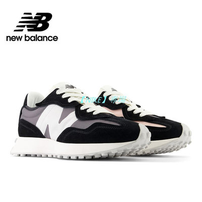 【NIKE 專場】【New Balance】 NB 復古運動鞋_中性_鴛鴦黑粉_U327WEM-D楦 327