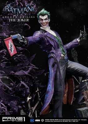 金錢貓雜貨 全新 Prime 1 Studio 特別版 阿卡漢 起源 Joker 小丑 雙頭雕 雕像