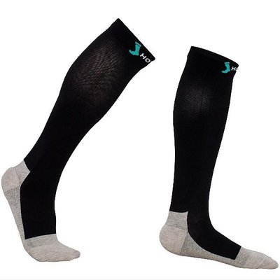 HOYISOX HYS1商業 銀纖維襪20-30mmHg美國x-static銀纖維 久站外勤快速恢復釋放壓力襪 壓縮加壓