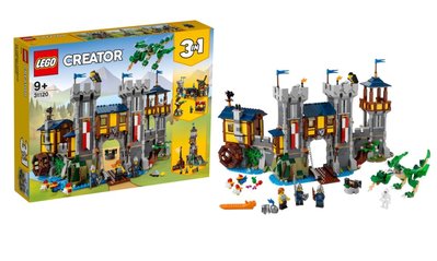 現貨 LEGO 樂高 31120 Creator 3合1 創作系列 中世紀古堡 全新未拆 公司貨