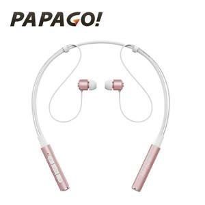 PAPAGO! X1 頸掛式藍牙耳機(玫瑰金)