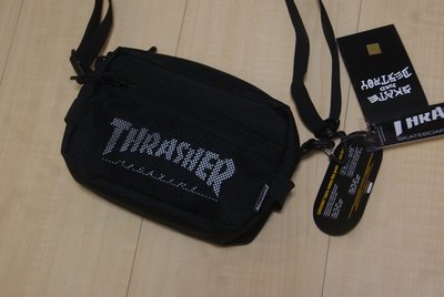 THRASHER Skateboard Magazine Shoulder Bag 火焰滑板運動兩用斜背側背包肩背包腰包