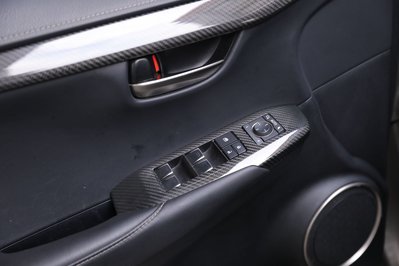 熱銷 汽車配件 適用于LEXUS雷克薩斯NX200/300碳纖維內車門升窗按鍵控制面板內飾