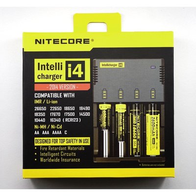 正版原廠 Nitecore D4 D2 奈特科爾智能充電器可充 26650 18650 帶防偽 New i4 i2 Q4-337221106