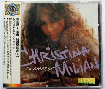 ◎2006全新CD未拆!進口版-蜜莉恩-Christina Milian-神奇-So Amazin-加強型影音CD-11