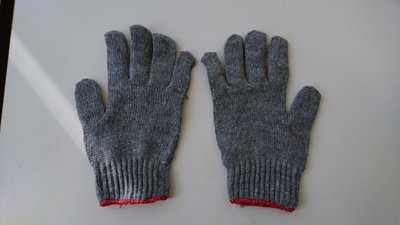 全新棉紗手套灰色20兩[保證足兩] 工作手套 搬運手套 1打12雙43元