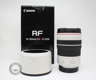 【高雄青蘋果3C】Canon RF 70-200mm f4 L IS USM 公司貨 小三元 二手 單眼鏡頭 #88362