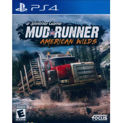 (現貨全新) PS4 旋轉輪胎：泥濘奔馳 美洲荒野版 英文美版  American Wilds Edition
