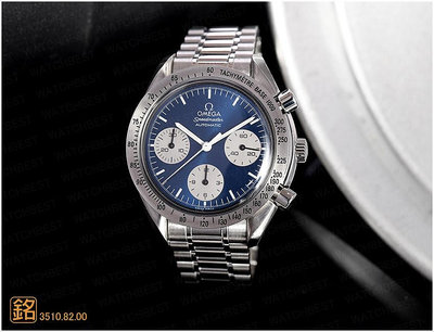 大銘腕錶 二手極新品 OMEGA 歐米茄 日本限量藍面超霸 39MM OA064325