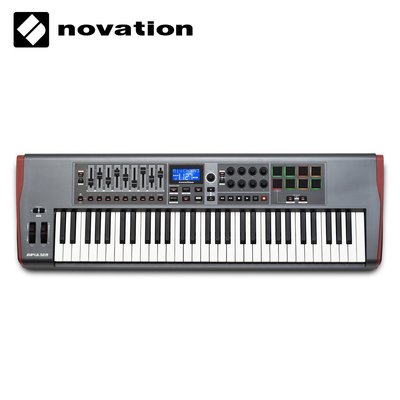 小叮噹的店- 61鍵 USB MIDI 主控鍵盤 Novation Impulse