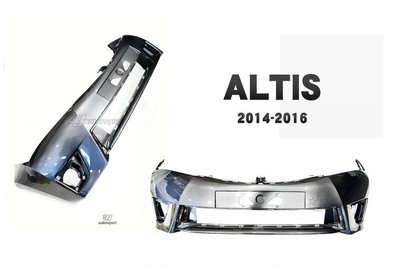 JY MOTOR 車身套件 - ALTIS 11代 14 15 16 年 原廠樣式 前保桿 空件 含烤漆