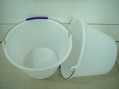 YT（宇泰五金）正台灣製PVC漆桶/白色塑膠油漆桶/水桶/小提桶/容量約5公升/特價中