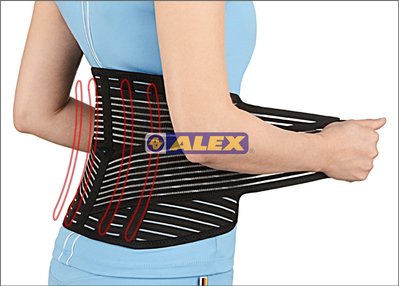 【喬治城】ALEX  T-76 人性化加強型護腰 運動護腰 彈性護腰帶 重訓練健身 台灣製