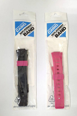 【錶帶耗材】 CASIO 卡西歐 SDB-100-1B / SDB-100-4A 原廠錶帶 黑/桃紅 國隆手錶專賣店