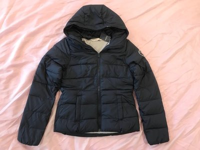【天普小棧】A&amp;F abercrombie KIDS fleece lined puffer jacket連帽鋪棉外套