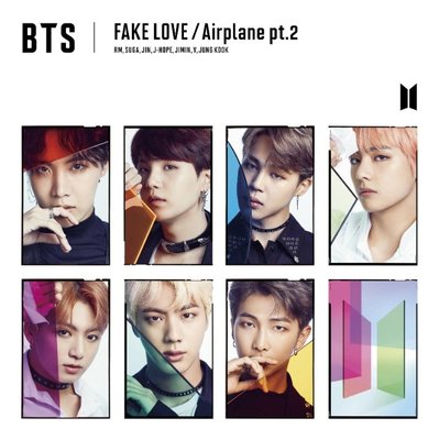 BTS 防彈少年團 【FAKE LOVE / Airplane pt.2】CD 日本BTS FC限定盤特典(日版)