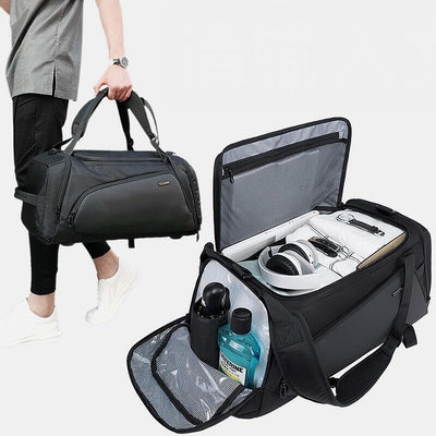 防水旅行包 旅行袋 行李包 行李袋 大容量 多功能手提包 乾溼分離 運動包 健身包 游