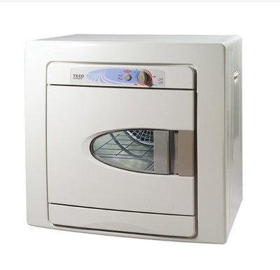 TECO東元 QD5566EW 5公斤鍍鋁鋅內槽 PTC自動控溫 冷熱兩段控制 乾衣機