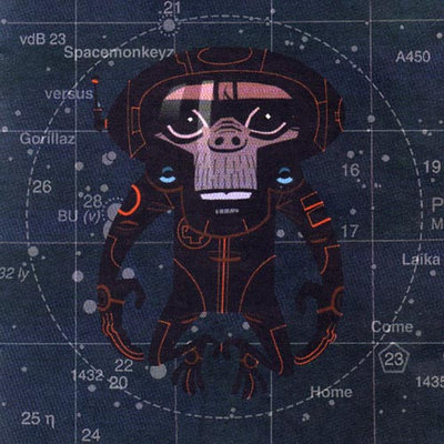 ##00 全新CD Spacemonkeyz versus Gorillaz – Laika Come Home