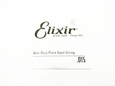 【老羊樂器店】Elixir 防鏽 單弦 散弦 第二弦 0.15 民謠吉他弦