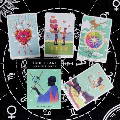 真心直覺塔羅牌True Heart Tarot Intuitive Tarot Card Games韋特塔羅-解憂雜貨鋪