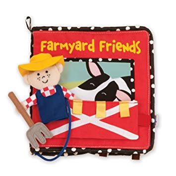 預購 美國 Manhattan Toy 啟蒙認知軟布書 農場朋友