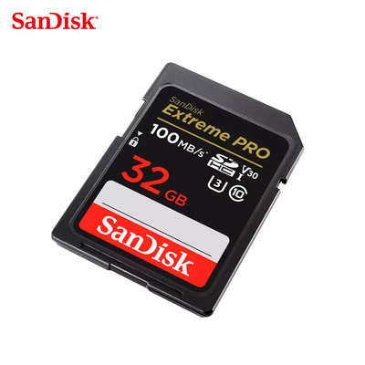 SANDISK 32G V30 Extreme PRO UHS-I U3 專業攝影錄影SD卡(SD-SDXXO-32G)