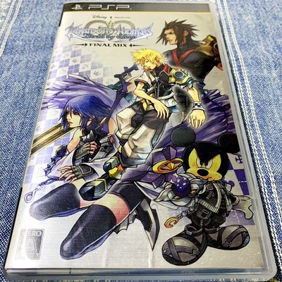幸運小兔 PSP 王國之心 夢中降生 Final Mixs Kingdom Hearts 日版 J8