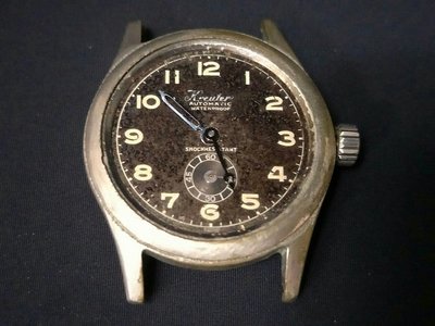☘綠盒子古董老爺錶☘ RICHARD 古董錶 早期老爺半自動17石小三針手錶 值得珍藏 如圖